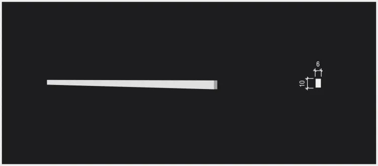 Молдинг DD632 (3 МЕТРА)