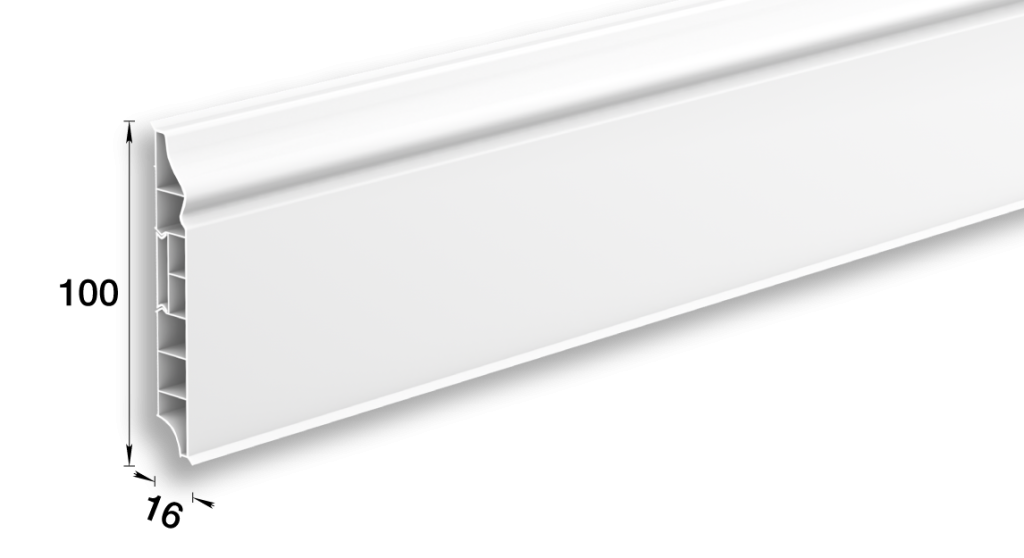 Плинтус напольный фигурный